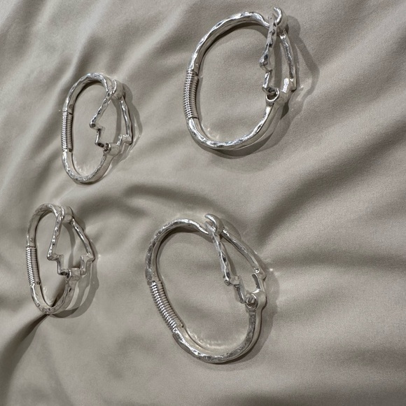 Arrowhead Silver Bracelets (4 shown) - Picture 1 of 3